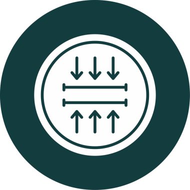 Zayıf. Web simgesi vektör illüstrasyonu