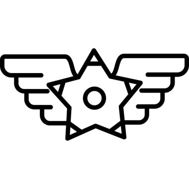 yıldız web simgesi, vektör çizim                    