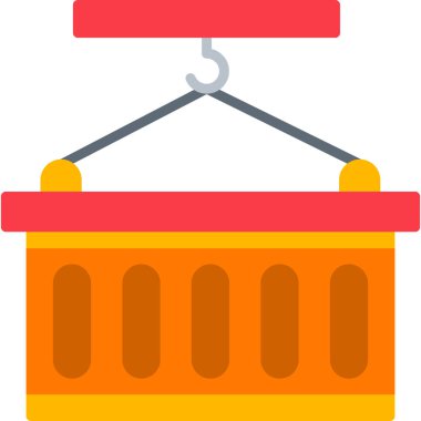 kabuk ağ simgesi vektör illüstrasyonu