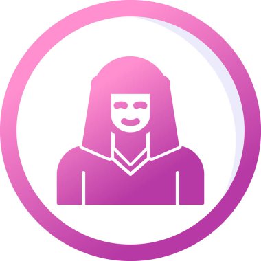 Bedevi web simgesi, vektör illüstrasyonu 