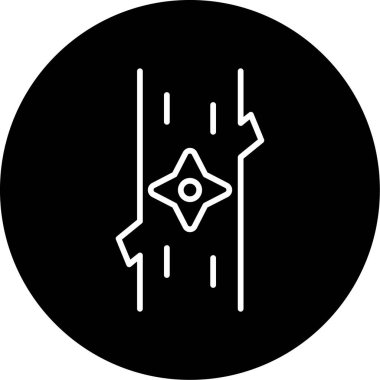 hedef ağ simgesi vektör illüstrasyonu 