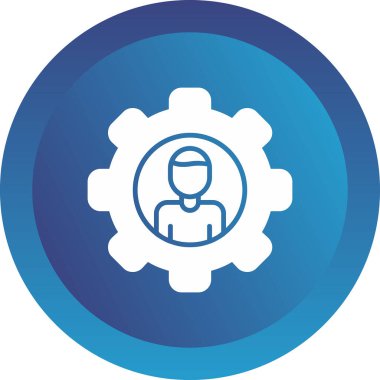 İlişki insanları simgesinin vektör illüstrasyonu