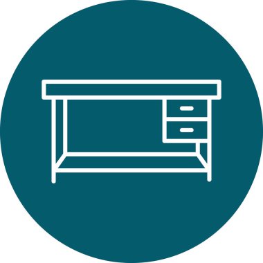 Resepsiyon simge vektör çizim 