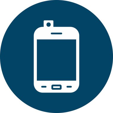 Smartphone web simgesi, vektör çizim 