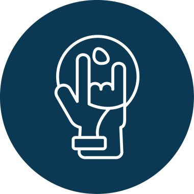 Bowling topu kutsal kişilerin resmi, vektör çizim 