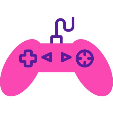 oyun Denetleyici vektör düz simgesi