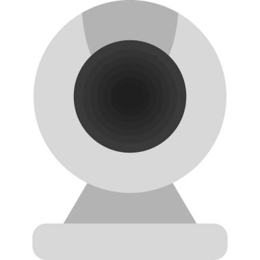 Web kamera simge vektör çizim