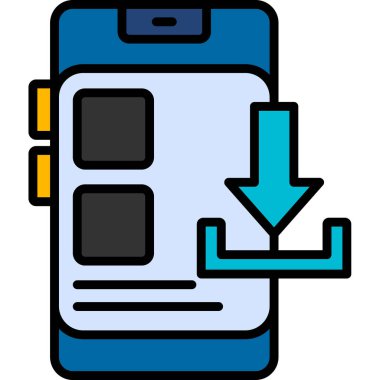 Basit tasarım web simgesi indir 