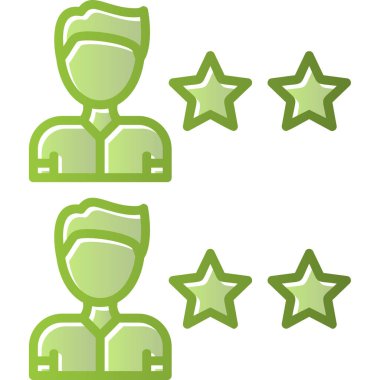 puan simgesi, vektör illüstrasyonu 