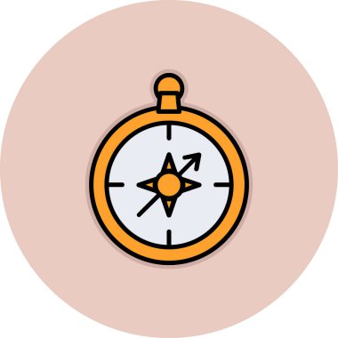 Pusula simgesi vektör resimlemesi 