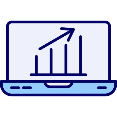 İş çizelgesi. Web simgesi basit illüstrasyon 