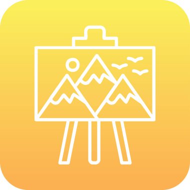 resim simgesi vektör illüstrasyonu