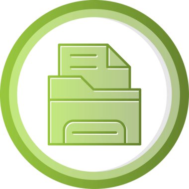 dizin simgesi, vektör illüstrasyonu basit tasarım