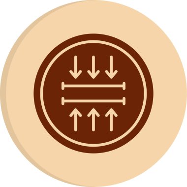 Zayıf. Web simgesi vektör illüstrasyonu