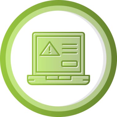 uyarı simgesi vektör illüstrasyonu