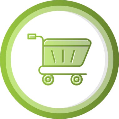 Tramvay. Web simgesi vektör illüstrasyonu 