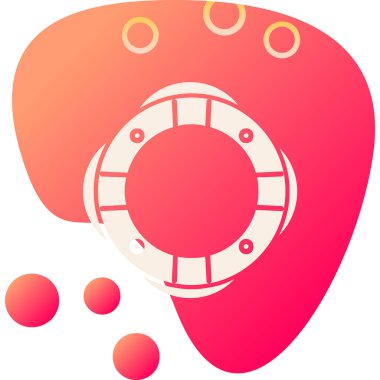 Can simidi simgesi, vektör illüstrasyonu basit tasarım