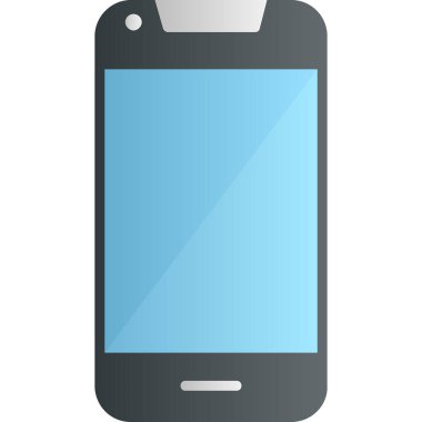 Smartphone web simgesi, vektör çizim 