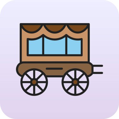 Taşıma simgesi vektör illüstrasyonu  