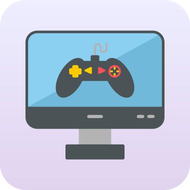 oyun simge vektör çizim 