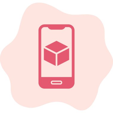 Görüntüde Artırılmış Gerçeklik simgesine sahip akıllı telefon 