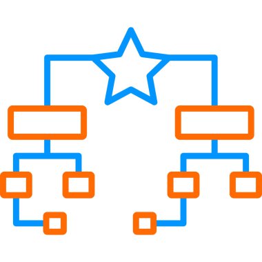 Play-off. Web simgesi vektör illüstrasyonu