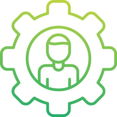 İlişki insanları simgesinin vektör illüstrasyonu