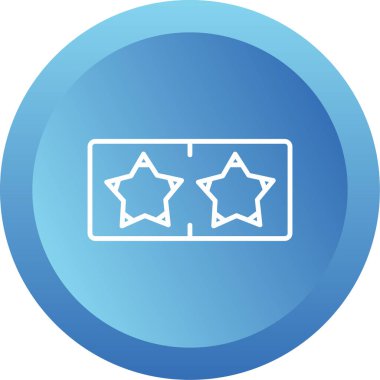 Yıldız Derecelendirme Ağı simgesi, vektör illüstrasyonu