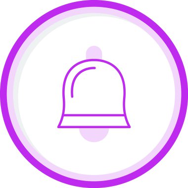 çan web simgesi, vektör çizim 