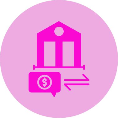 Mali politika. Web simgesi basit tasarım