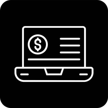 Eğilim biçimi izole edilmiş arka planda mali simge 