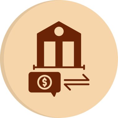 Mali politika. Web simgesi basit tasarım