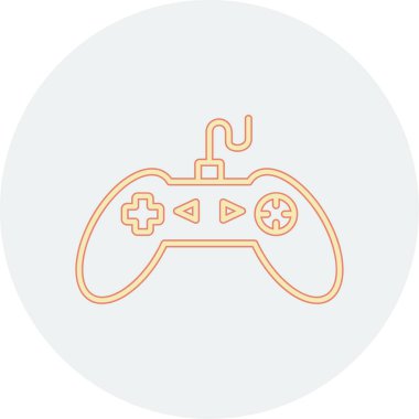 oyun Denetleyici vektör düz simgesi