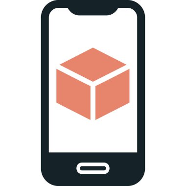 Görüntüde Artırılmış Gerçeklik simgesine sahip akıllı telefon 