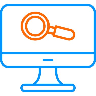 seo modern simgesinin vektör illüstrasyonu         