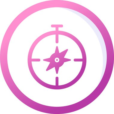 Pusula simgesi vektör resimlemesi 