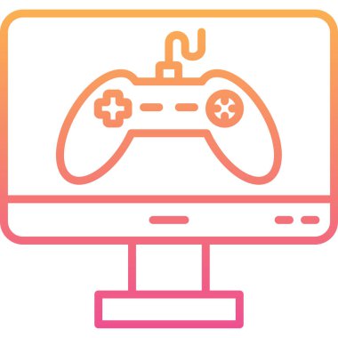 oyun simge vektör çizim 