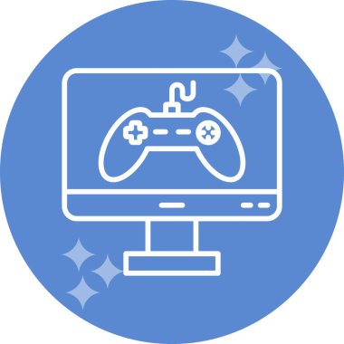 oyun simge vektör çizim 