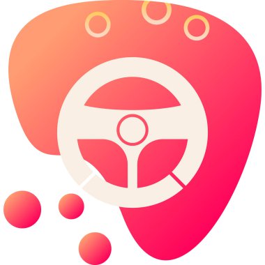 Direksiyon. Web simgesi basit illüstrasyon