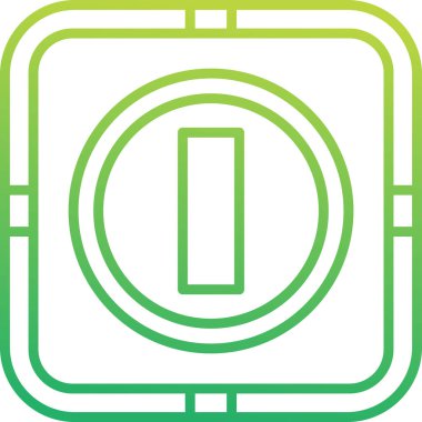 vektör çizim güç düğmesi simgesi