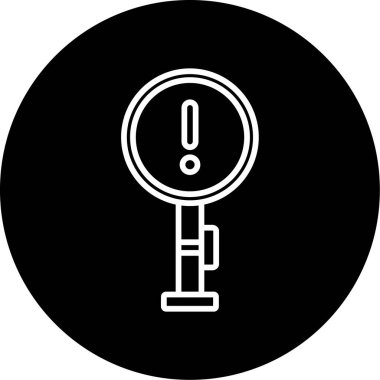 uyarı simgesi vektör illüstrasyonu