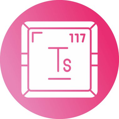 Periyodik tablo simgesinin tennesin kimyasal elementi