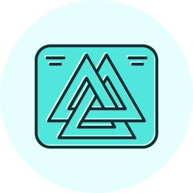 Valknut, birbirine kenetlenmiş üç üçgenden oluşan bir semboldür. Antik Alman halkının arkeolojik kayıtlarındaki çeşitli nesnelerde görülür.