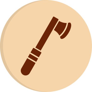 Balta ağ simgesi, vektör illüstrasyonu 