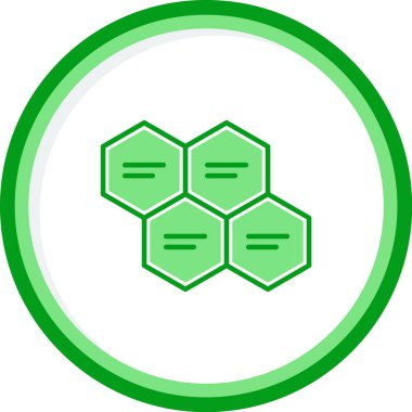 Diyagram web simgesi basit illüstrasyon 