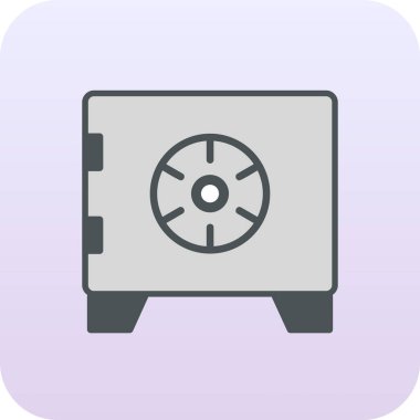 güvenli simge vektör illüstrasyonu 