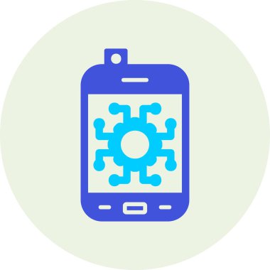 Otomatik ağ simgesi vektör illüstrasyonu 