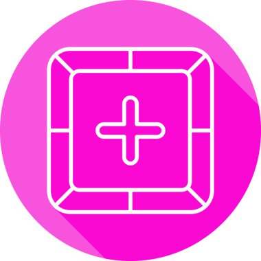 + işaretinin web basit illüstrasyonu