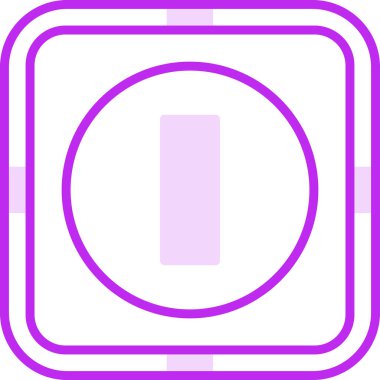 vektör çizim güç düğmesi simgesi