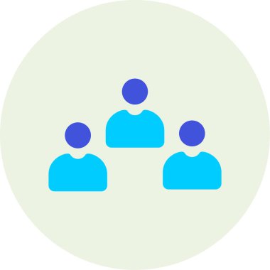 Adaylar web simgesi vektör illüstrasyonu 